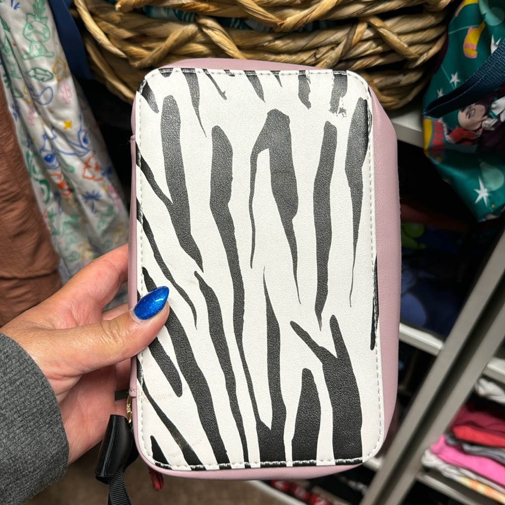 Trish McEvoy makeup and brush bag